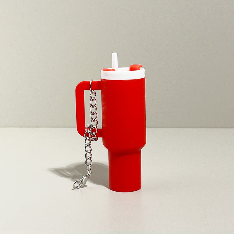 Wholesale ice cup mini tumbler cup keychain