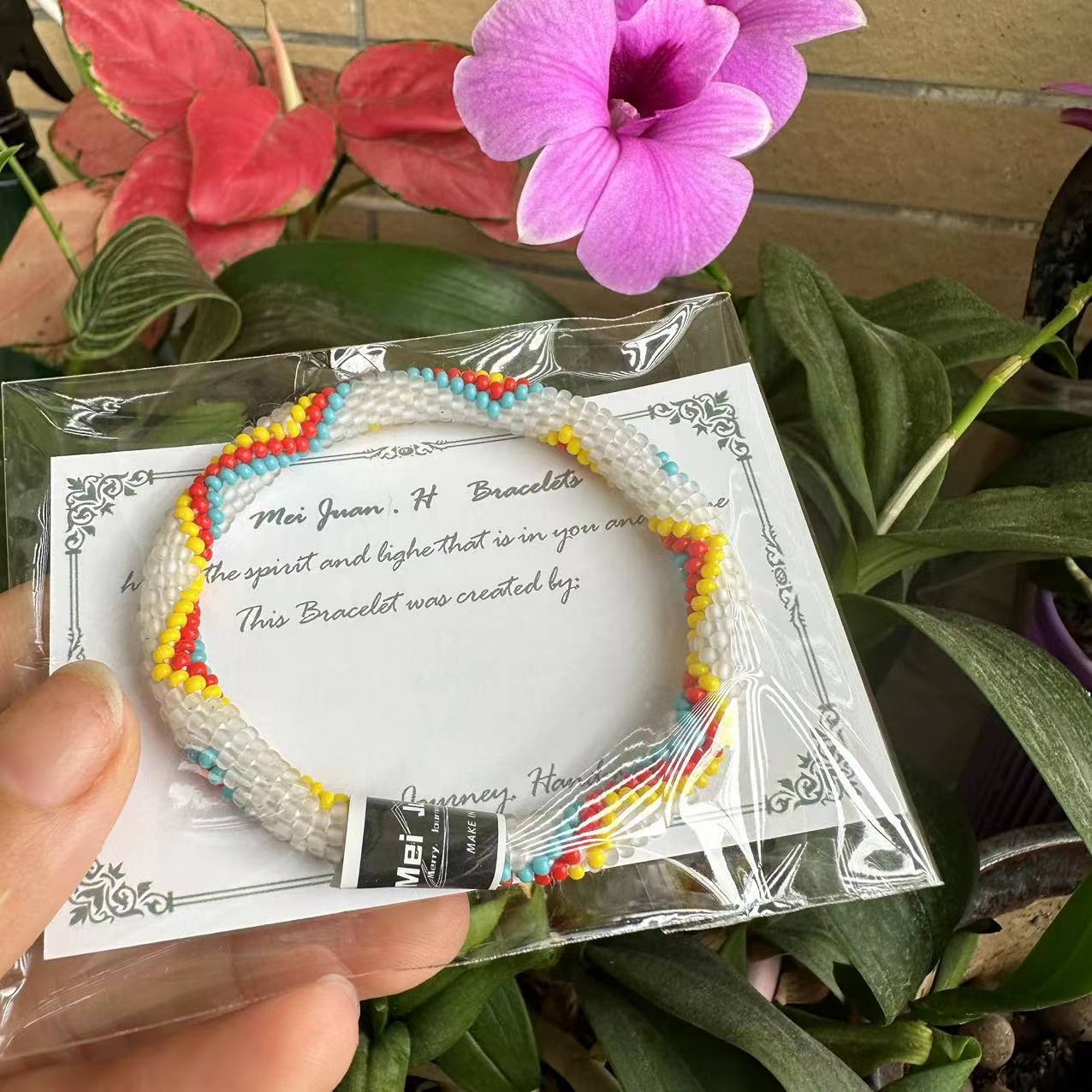 Wholesale Japanese Bohemian Rice Beads All-match Fragrance Diffuser Bracelet