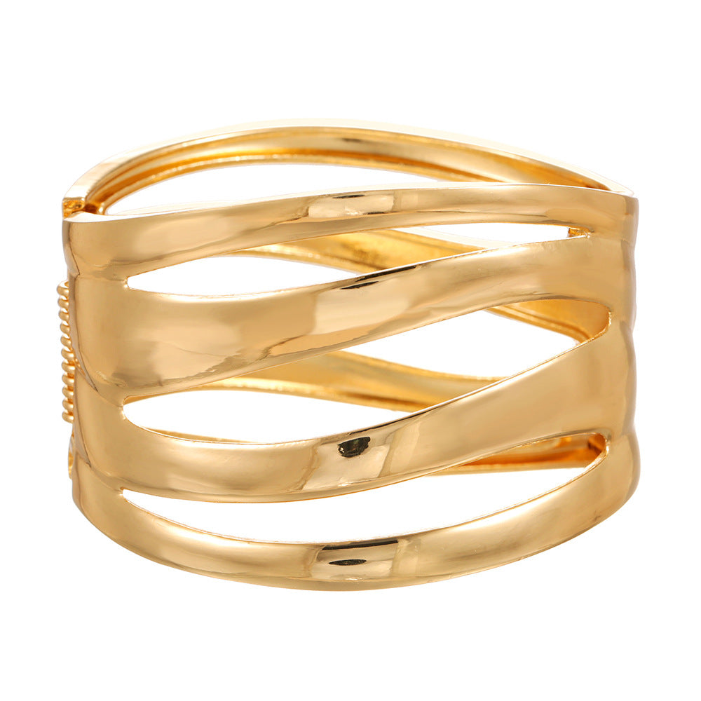 Wholesale open style glossy bracelet