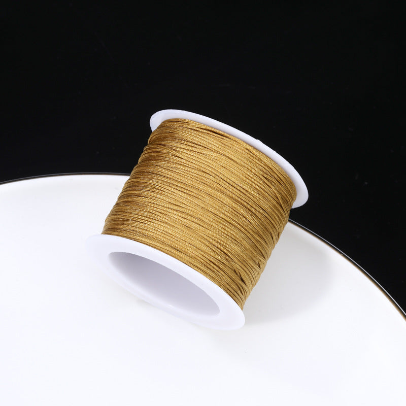 Wholesale 72 Size Jade Line 50 Meters Diy Line Hand-woven Jewelry Cord Accessories