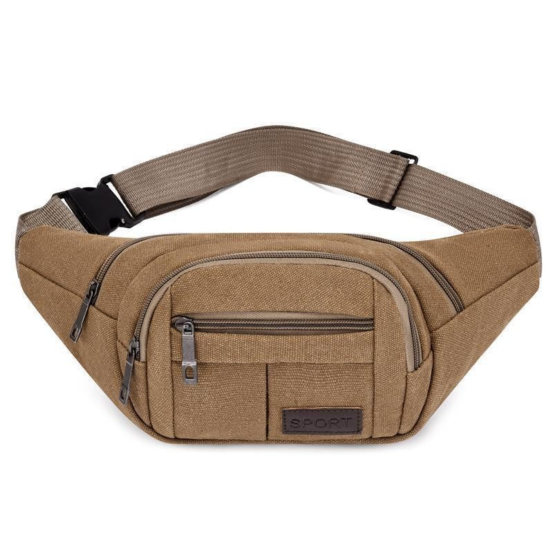 Wholesale Men's waist bag outdoor mountaineering cycling climbing mobile phone bag crossbody chest bag