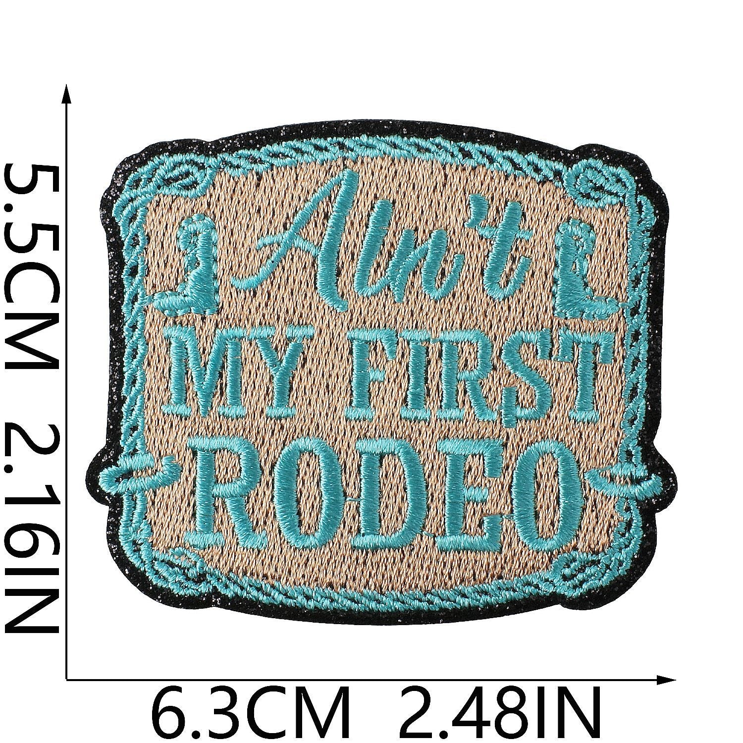 Wholesale American Western Cowboy Embroidered Iron On Patch Clothing Decorative Craft Supply Gift