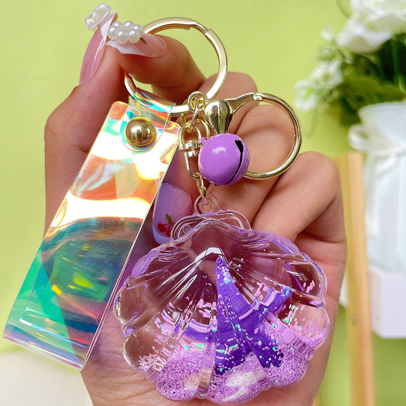 Wholesale Acrylic Starfish Shell Keychain