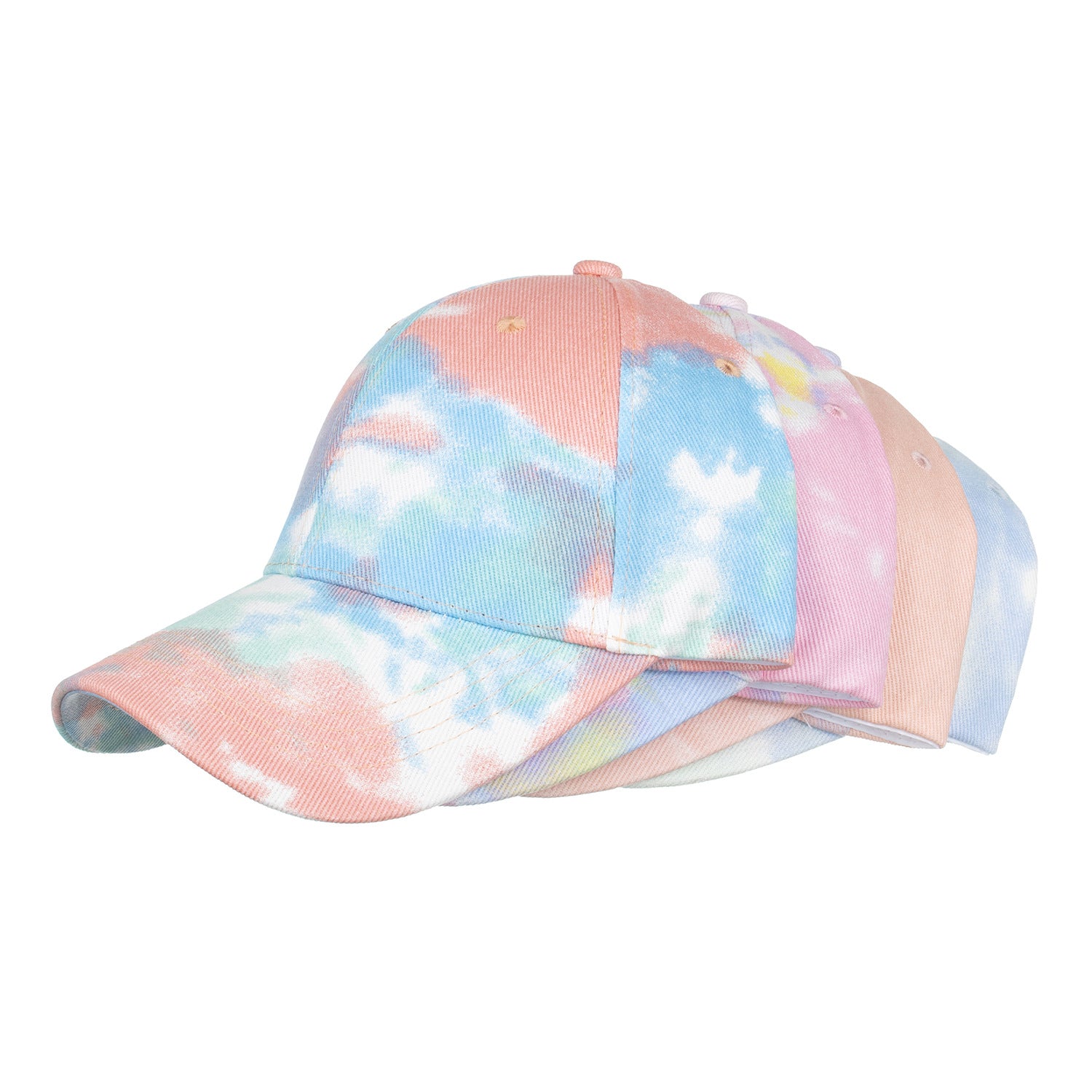 Wholesale Tie-Dye Ponytail Baseball Cap