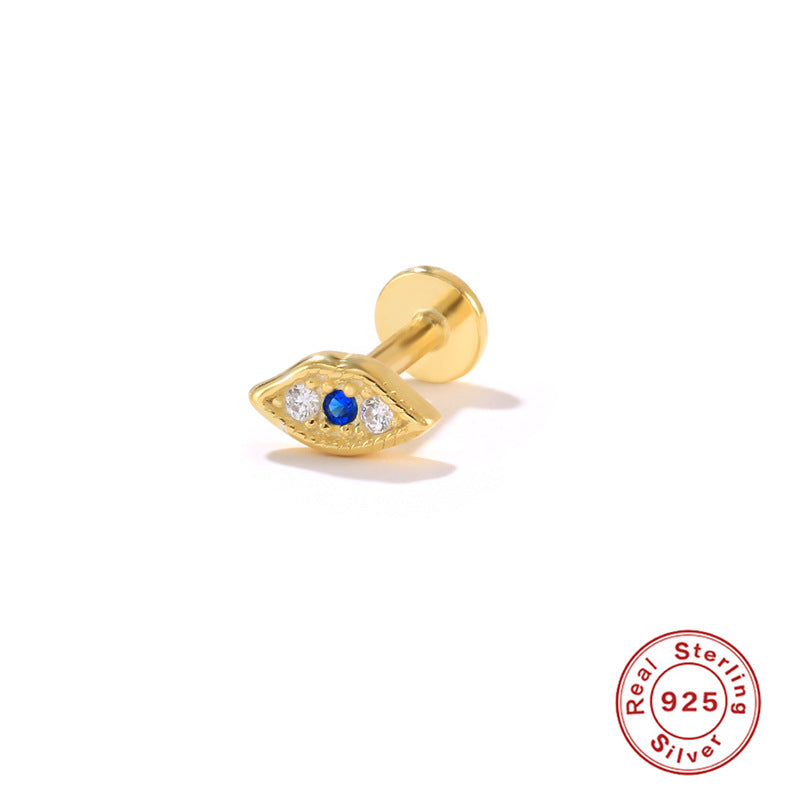 Wholesale S925 Sterling Silver Piercing Inner Thread Ear Piercing Ear Bone Nails