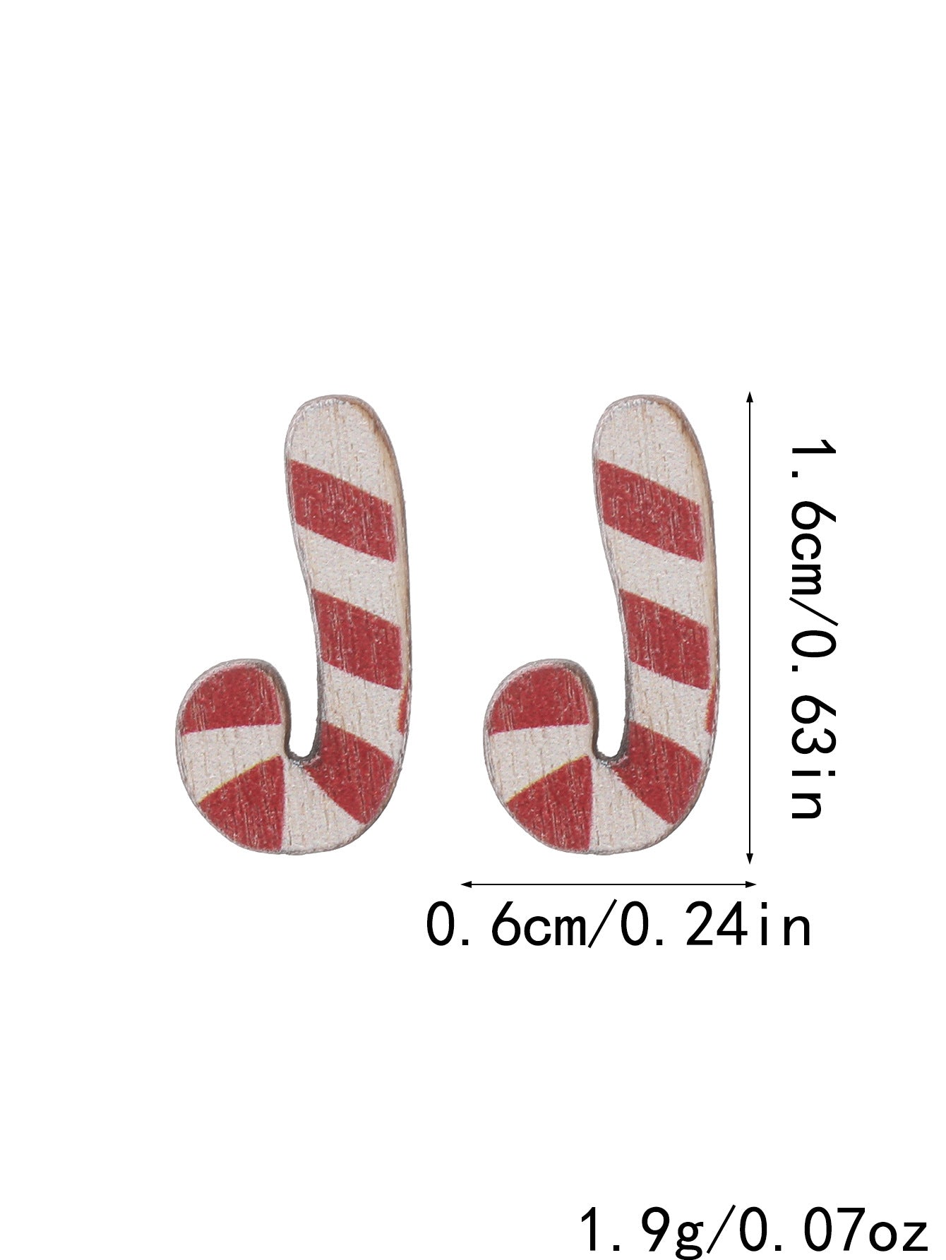 Wholesale Christmas Snowman Christmas Tree Socks Snowflakes Cute Wooden Earrings
