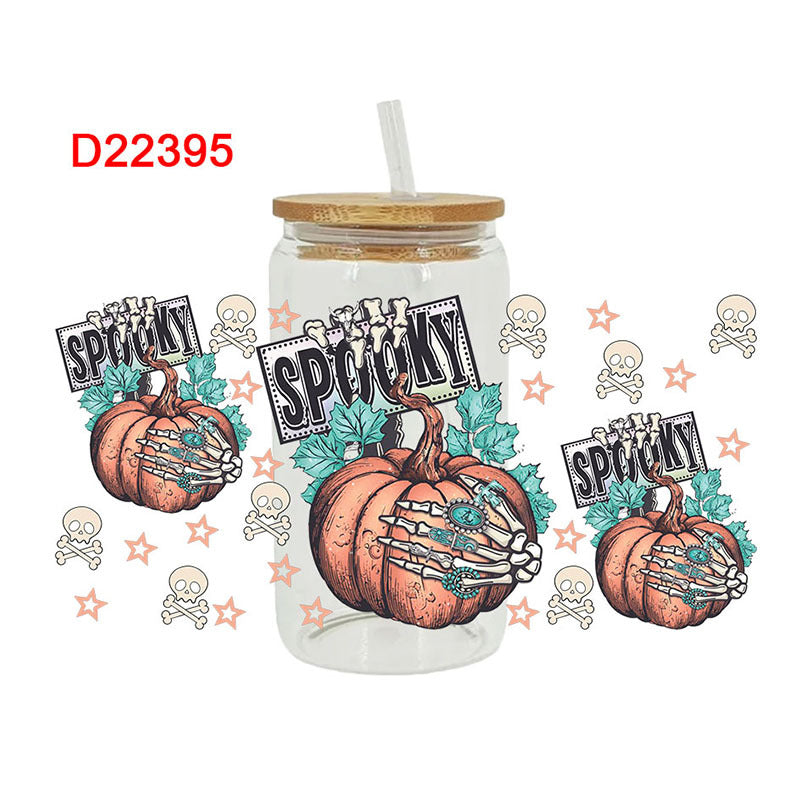 Wholesale Cartoon Cute  Theme 16oz Cup UV DTF Wraps