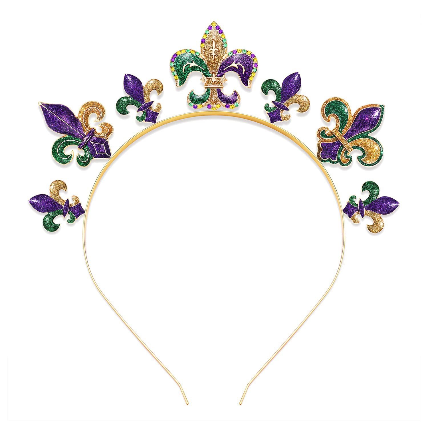 Wholesale Carnival flash Jiahua Iris accessories Purple headband