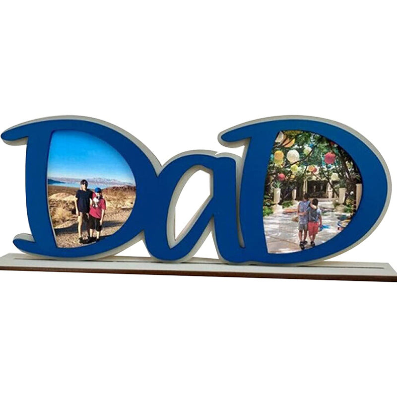 Wholesale Father's Day Dad Letters Acrylic Frame Ornaments