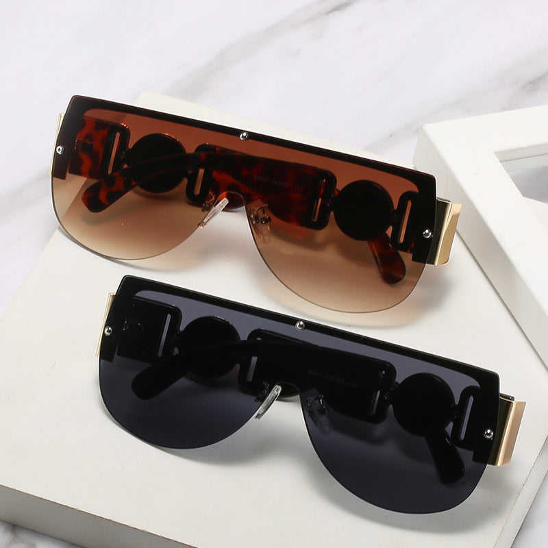 Wholesale One-piece Large Frame Sunglasses
