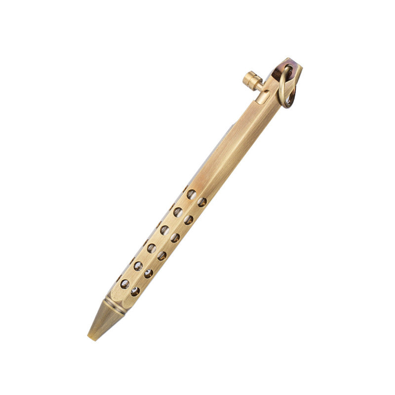 Bolígrafo en forma de latón hexagonal al por mayor