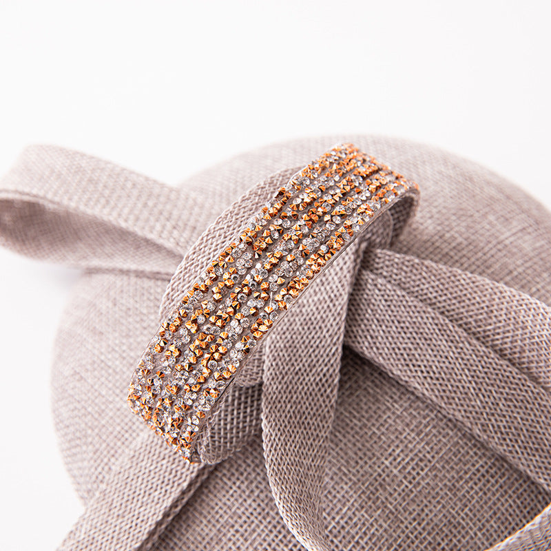 Wholesale Colored Diamonds Imitation Hemp Hair Clips