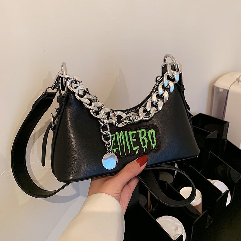 Wholesale Summer Chain One Shoulder PU Crossbody Bag