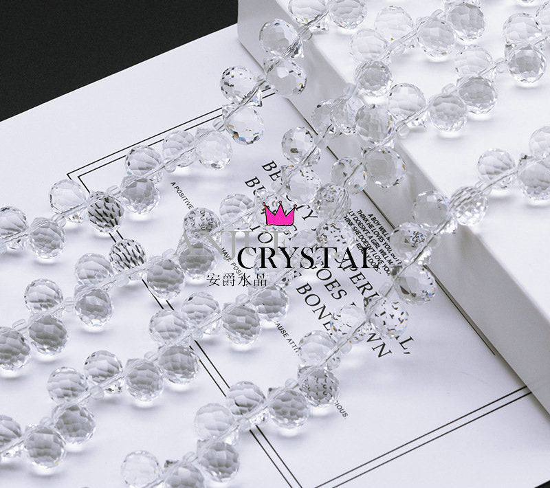 Wholesale 8mm Strawberry Jingjing Horizontal Hole Beads