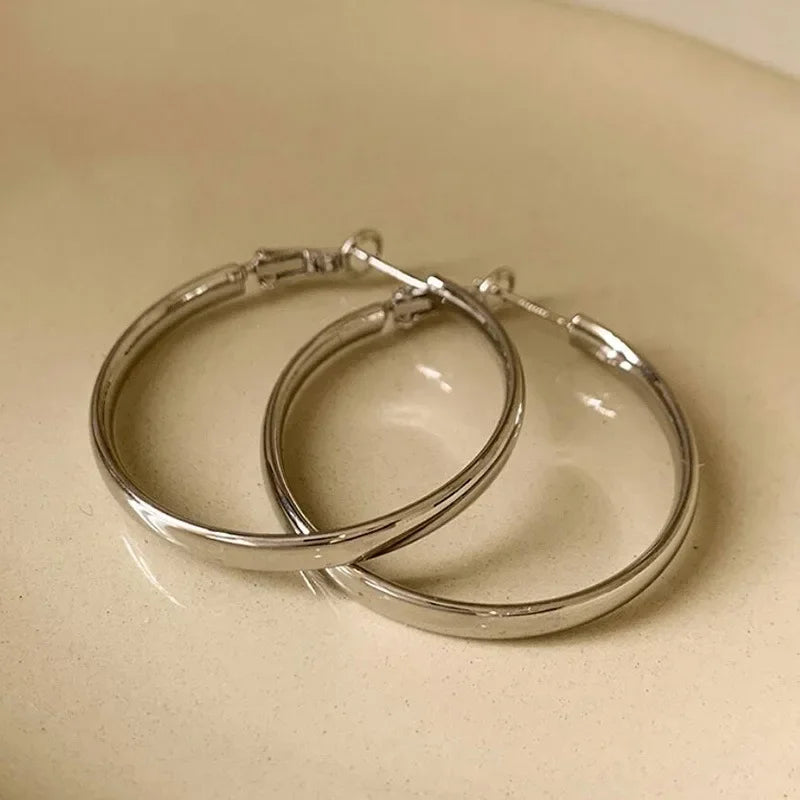 Wholesale French Metal Hoop Earrings for Women