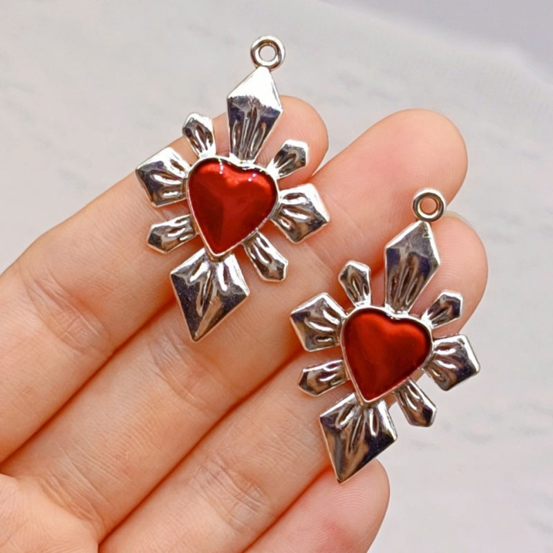 Wholesale Gothic Heart Cross Sword Pendant