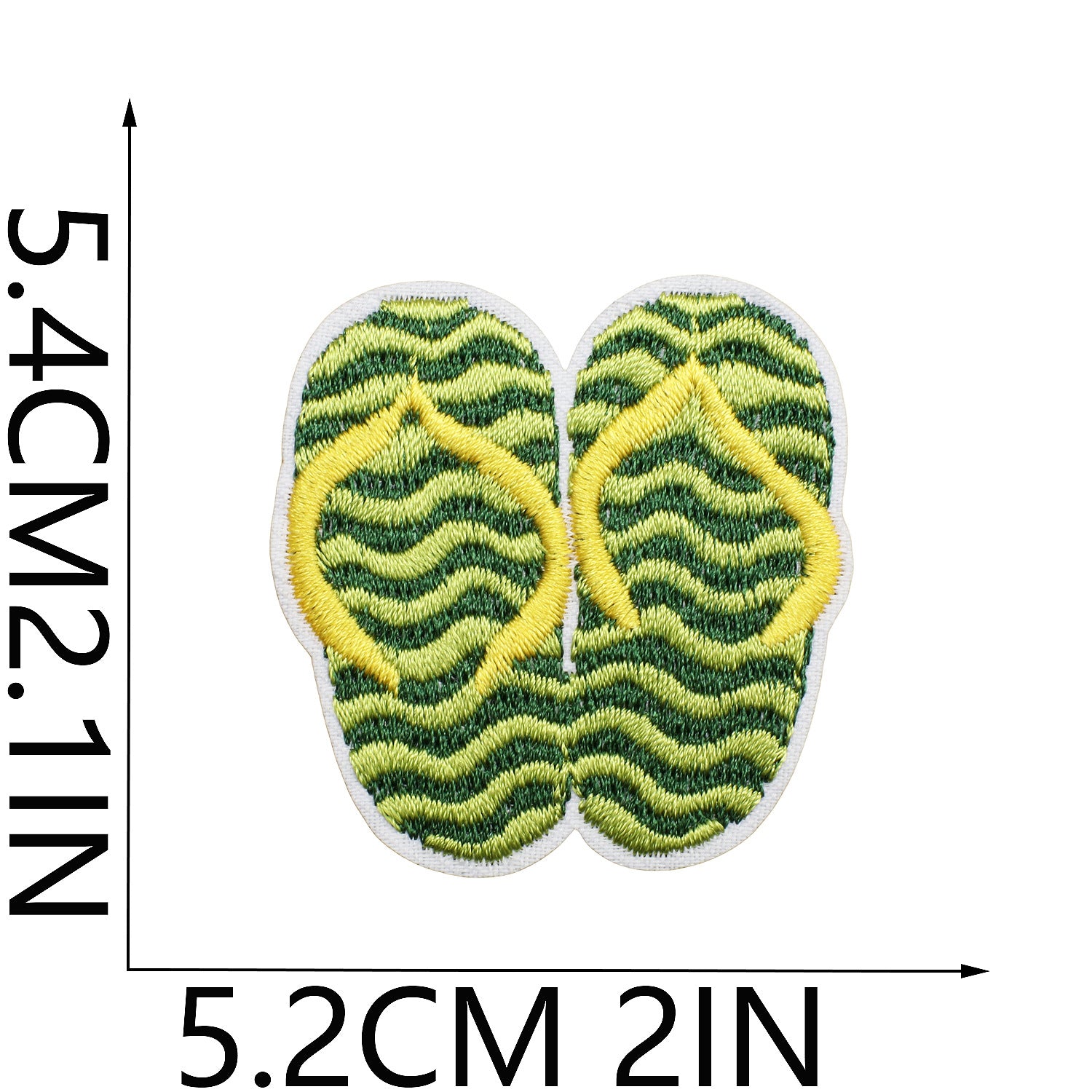 Wholesale Trendy Hawaiian Tropical Embroidered Patch With Flamingo Palm Tree Pineapple Clothing DIY Accessory Resale