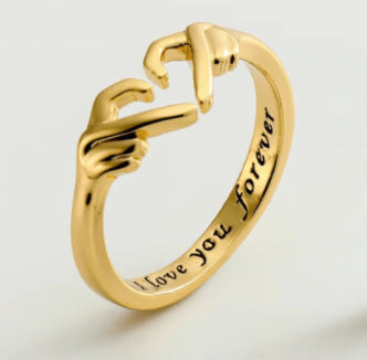 Wholesale Home convenience store cute cartoon frog shape couple lonely frog ring