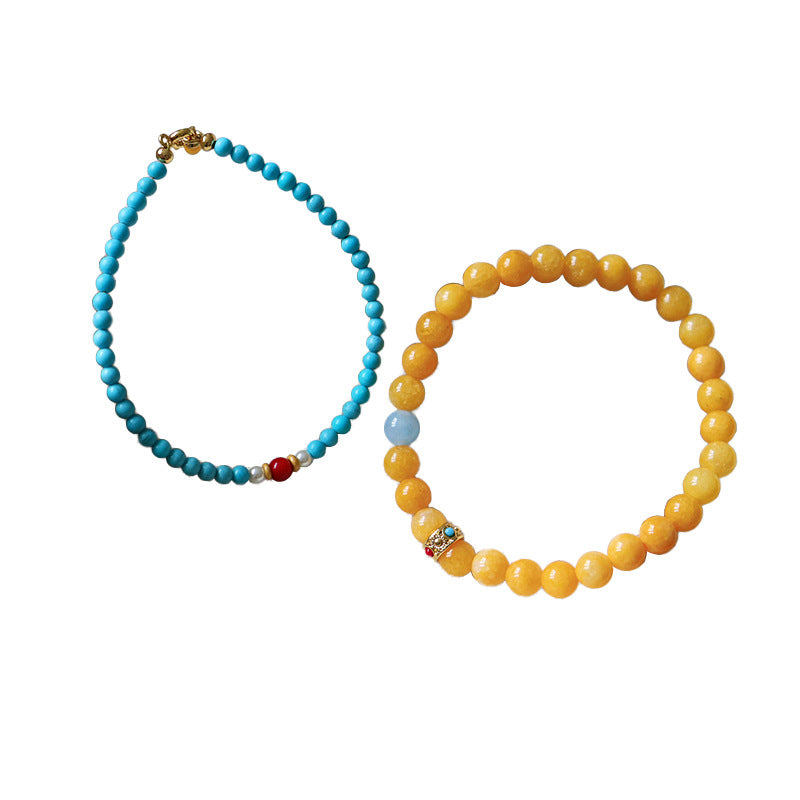 Wholesale Turquoise beaded bracelet