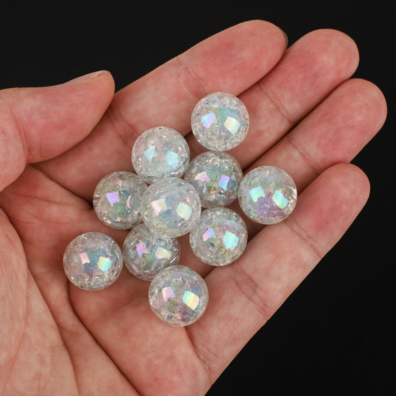 Wholesale 100PCS Acrylic Diy Round Beads