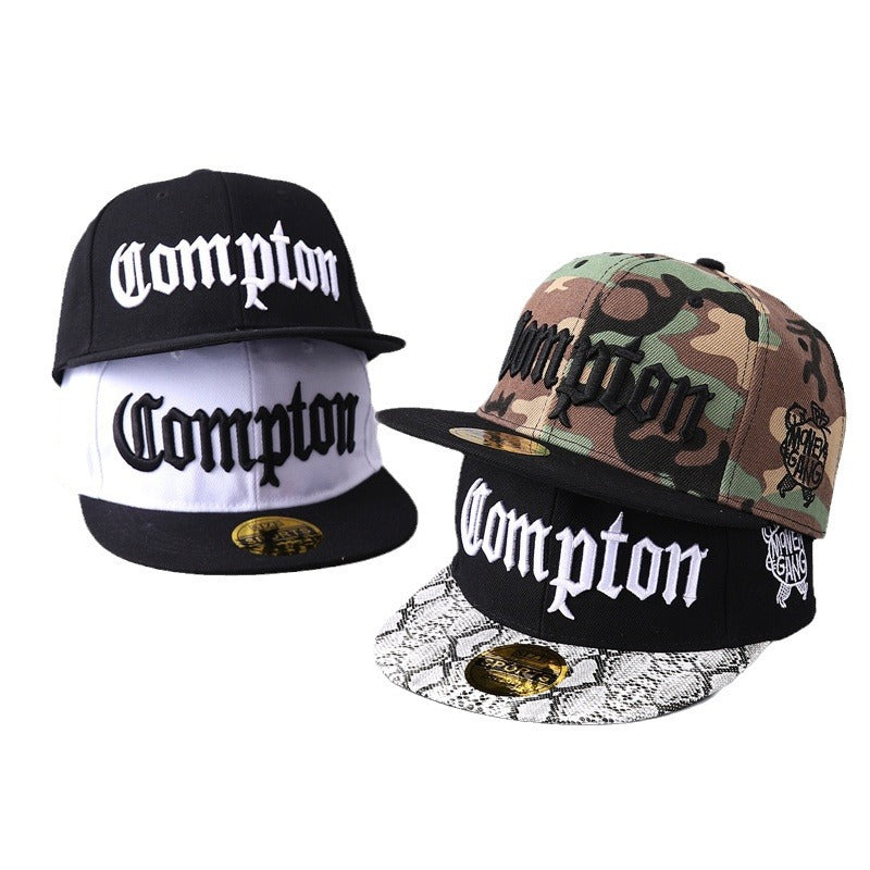 Wholesale Camouflage personality hip-hop flat brim hat