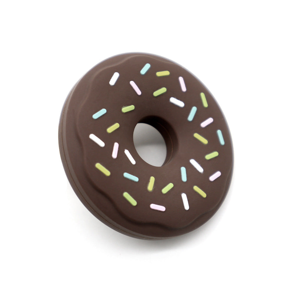 Wholesale 10PCS/PACK Silicone Sandwich Biscuits Donuts Anti-Eater Teether