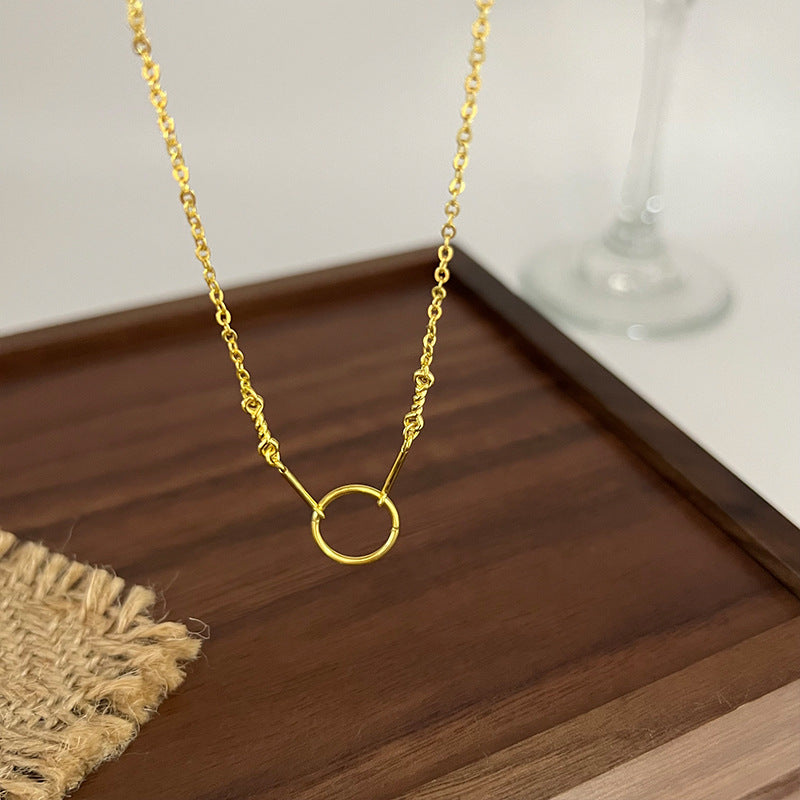 Wholesale Clavicle Copper Necklace