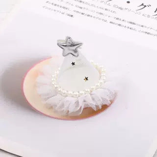 Wholesale Birthday Hat Hairpin Pearl  Hairpin  Dollhouse Accessories