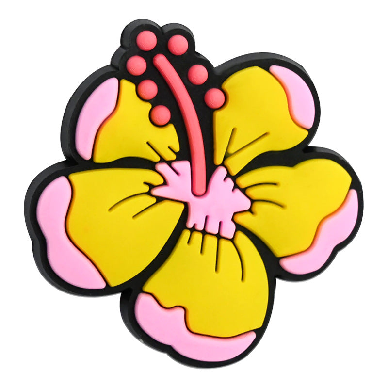 Wholesale Random 100pcs Flower Bead Series DIY Focal Beads