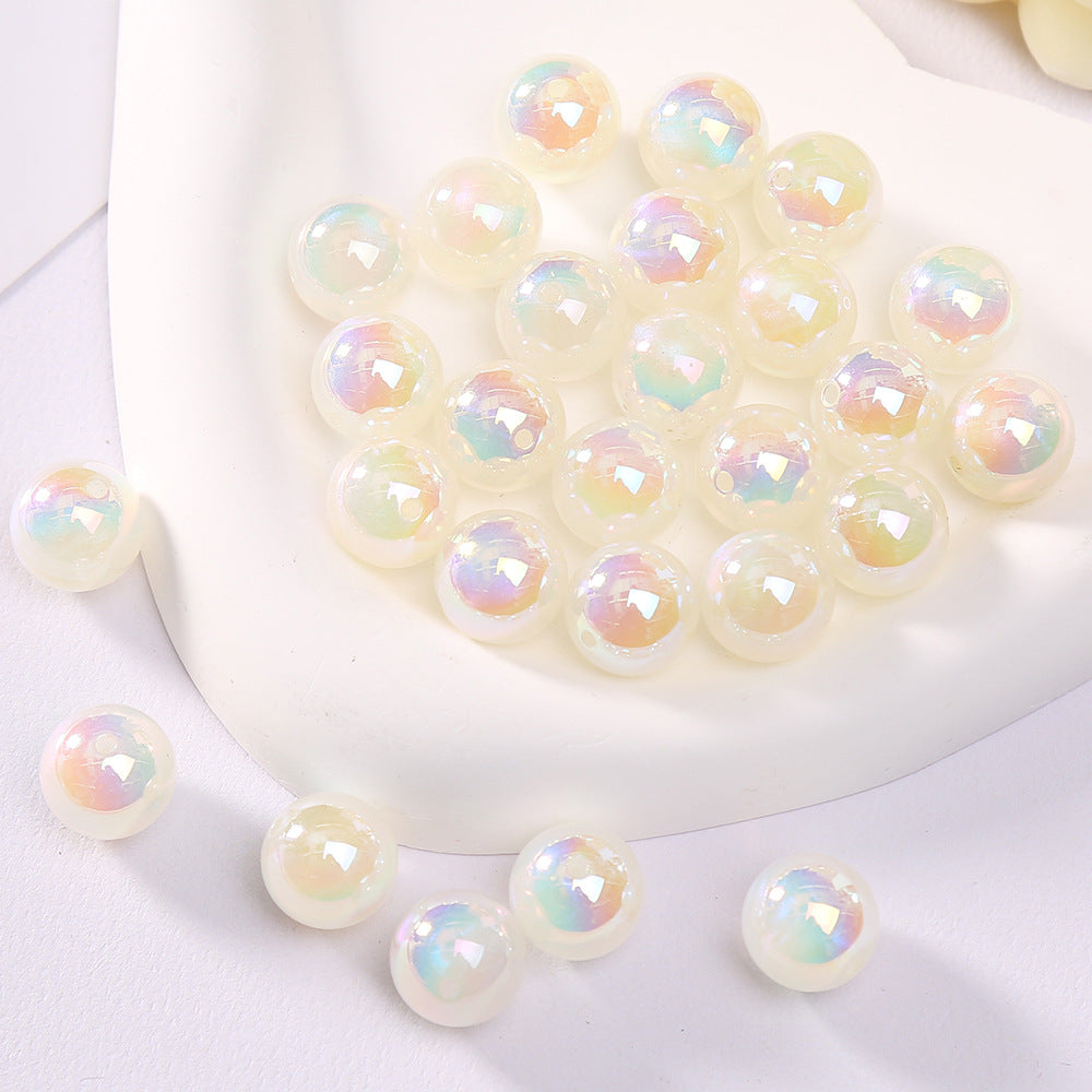 Wholesale 10pcs/pack Acrylic Mapei Luminous Mermaid Beads