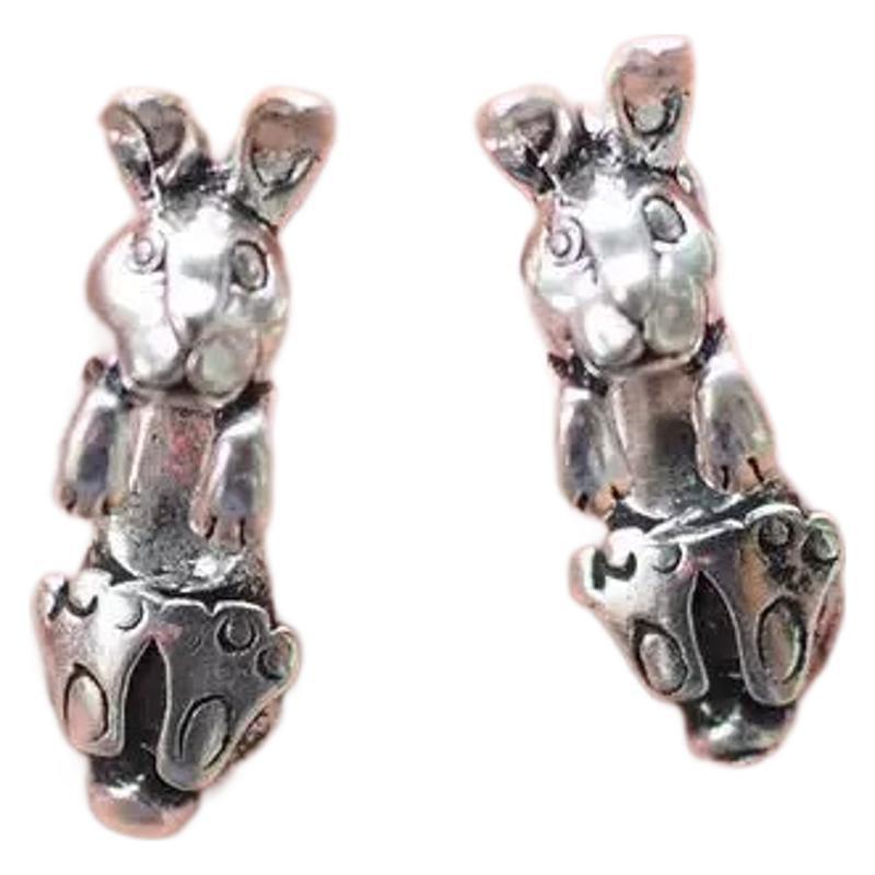 Wholesale Vintage Creative Rabbit Earrings