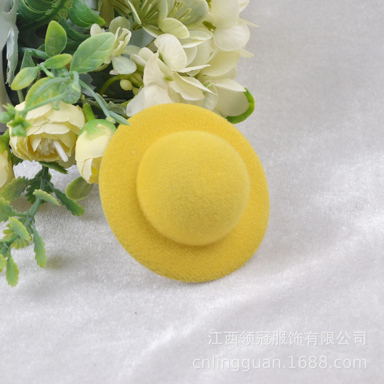 Wholesale M116-12 napping hat bare hat hairpin jewelry hat embryo small jewelry raw materials decorative bare hat 7cm