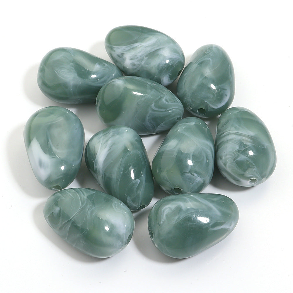 Wholesale 10pcs Cloud Straight Hole Beads  DIY  Accessories Beads