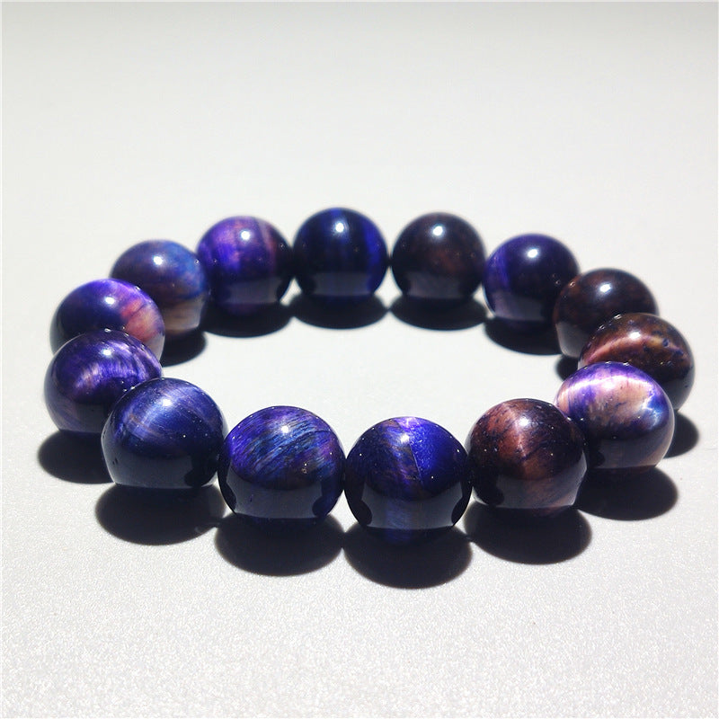 Bola de estrellas de gato de fantasía al por mayor Peter Purple Tiger Ojo Bracelet
