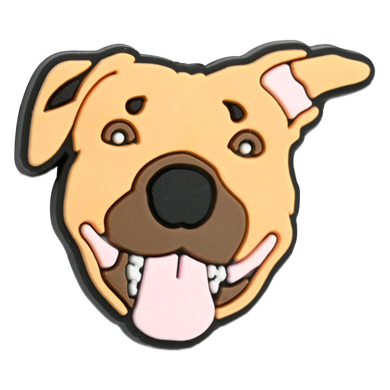 Wholesale  Random100pcs/pack Cute Pet Dog Series Cartoon Beads