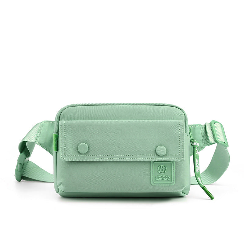 Bolsa de cintura deportiva de tela de nylon repelente al agua