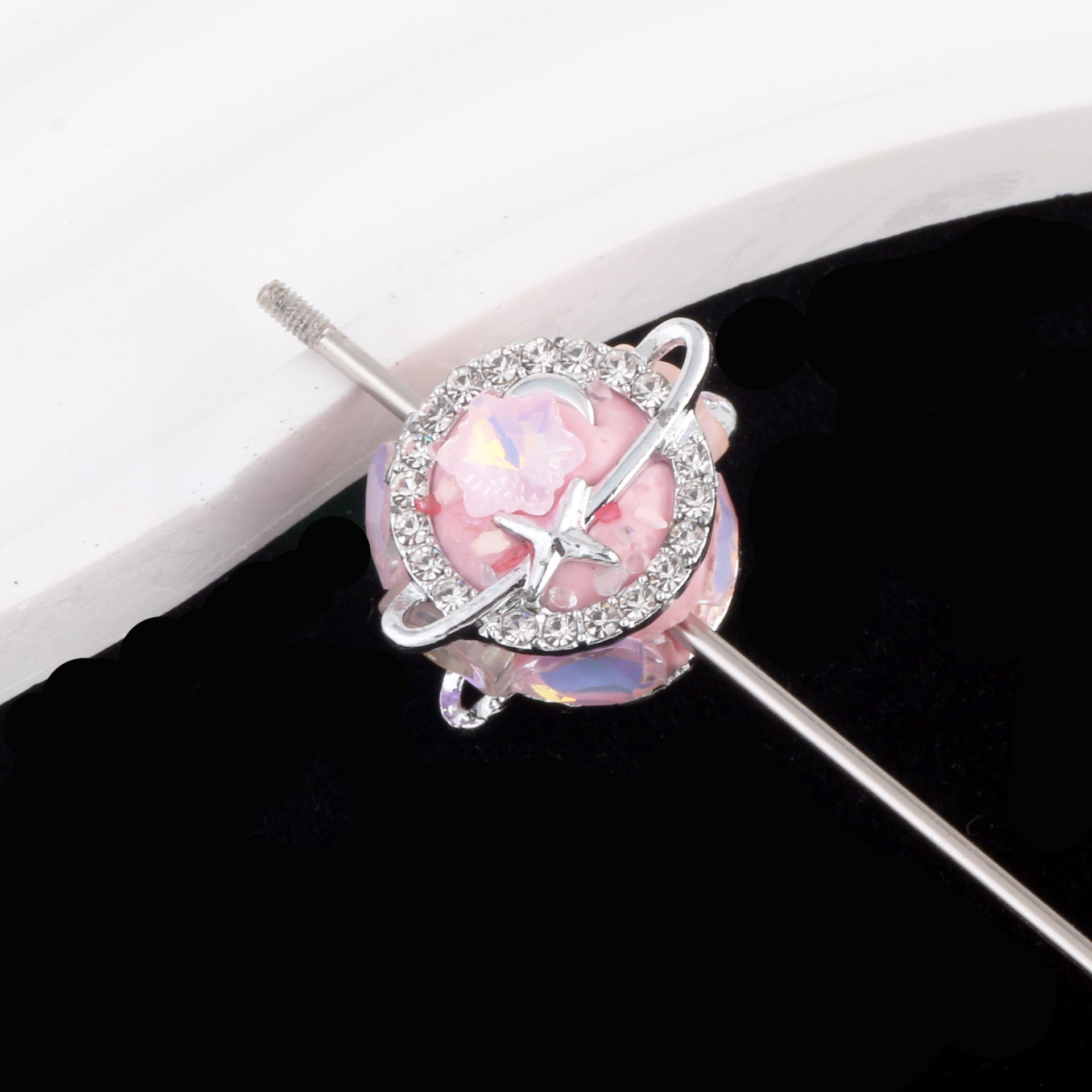 Wholesale Full Diamond Clay Balls Drill Balls Can Wear Straight Hole Beads