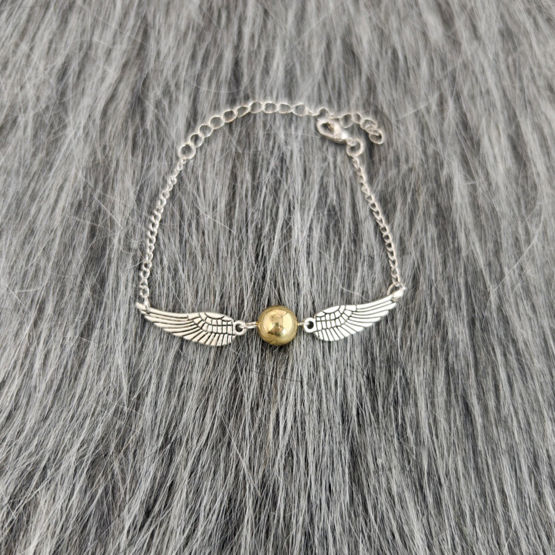 Wholesale Magic Academy Series Metal Snitch Wings Bracelet