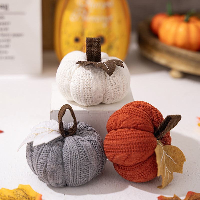 Wholesale New Thanksgiving Orange Pumpkin Ornament Ornament