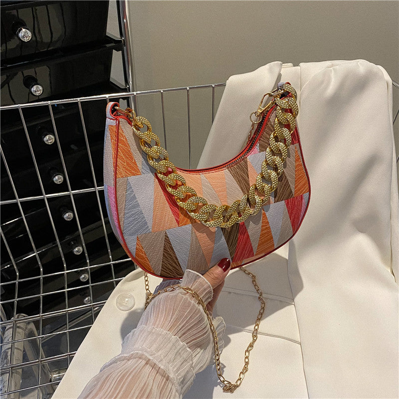 Wholesale Chain Fashion Dumpling Hand-held Underarm Shoulder Bag
