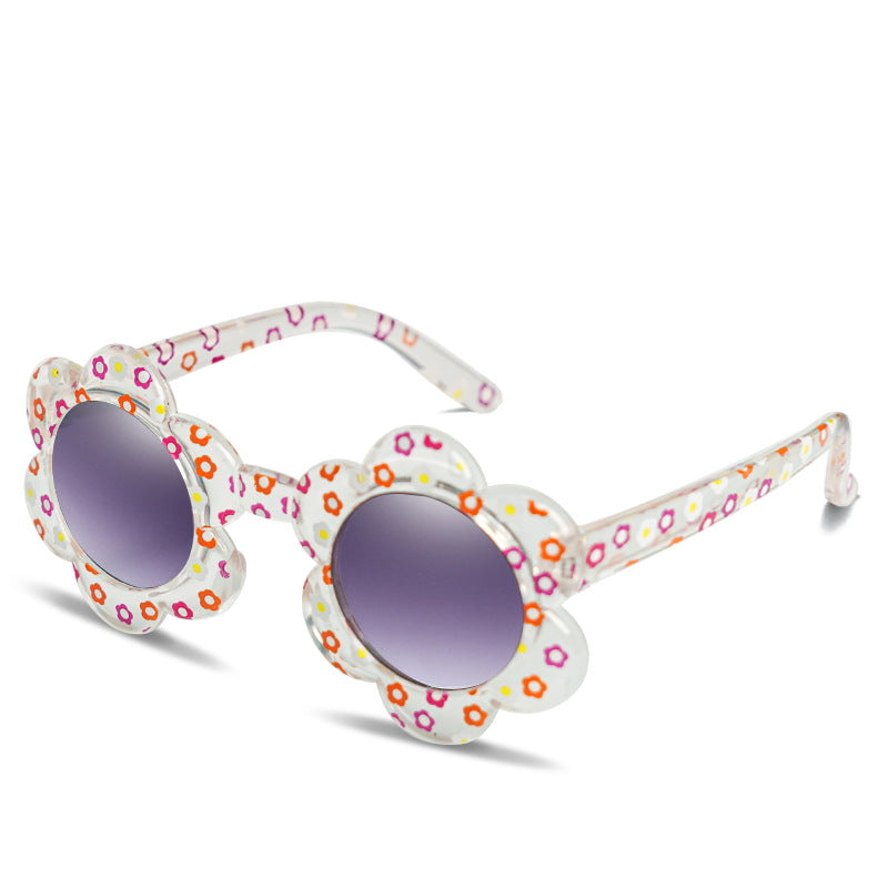 Wholesale Multi-color Fashionable Children's Sunflower Sunglasses