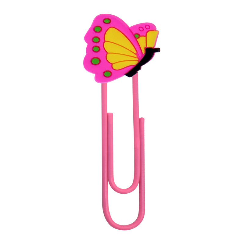 Wholesale Random 50pcs Creative Paper Paperclip Creative Metal Bookmark