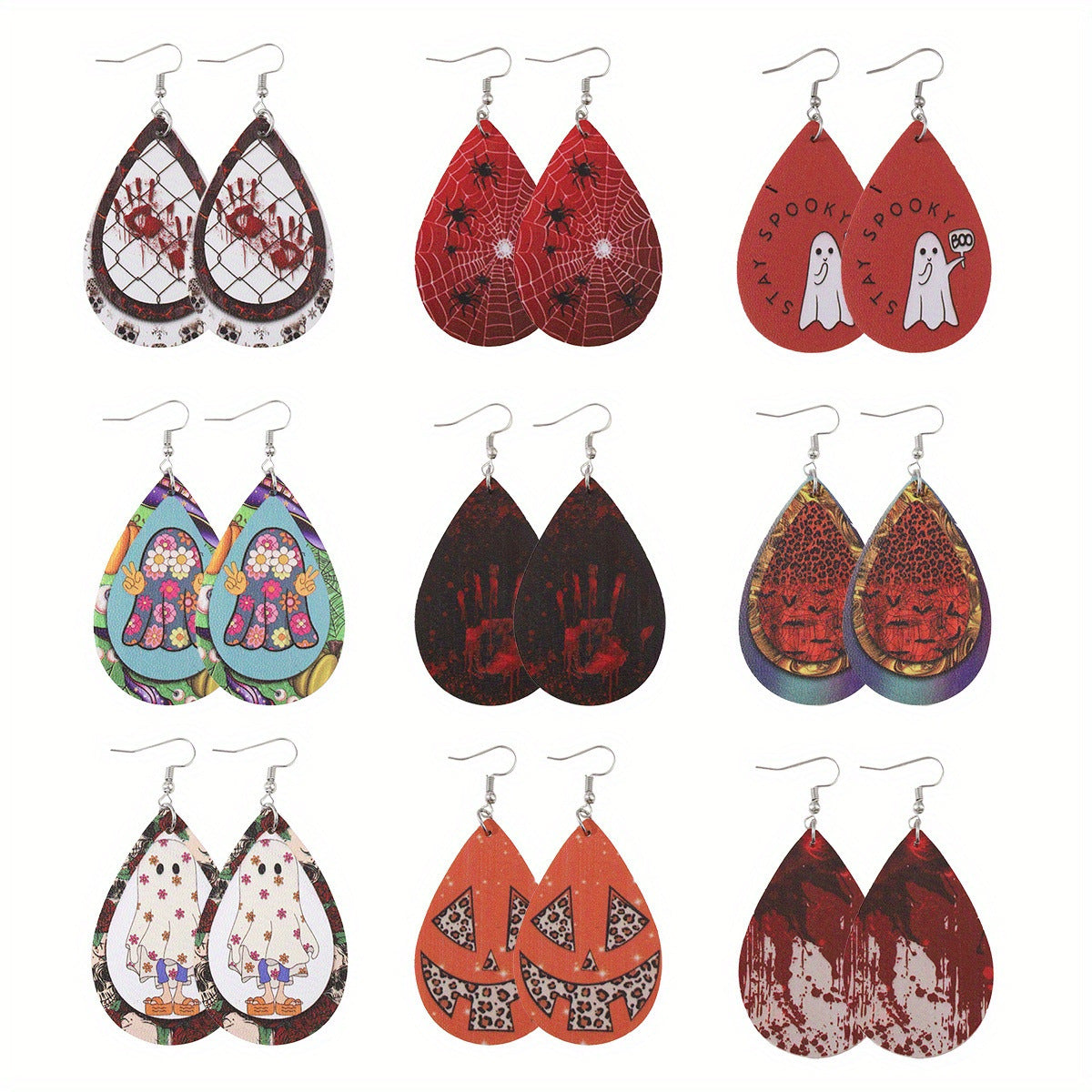 Wholesale  Gothic Leather Earrings