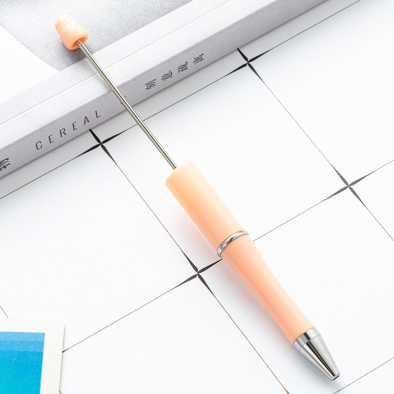 Wholesale Beadable Pens DIY for Beaded Plastic Pen Macaron Color