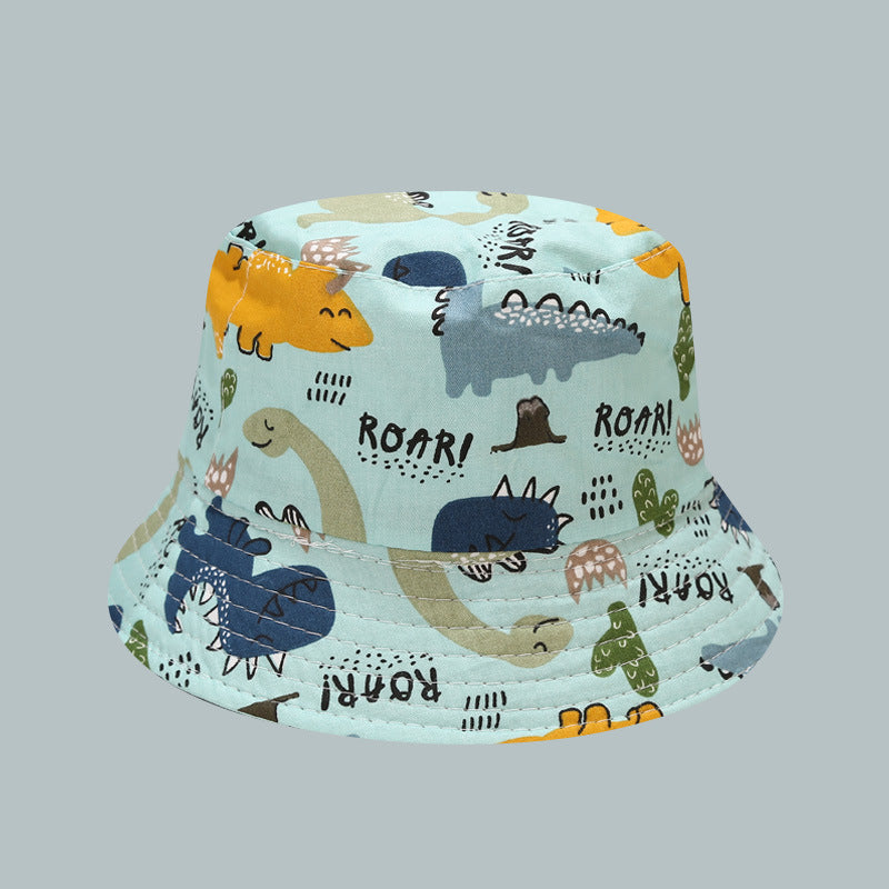 Wholesale Pattern Baby Hat Sunscreen Sun Hat 52cm Basin Hat