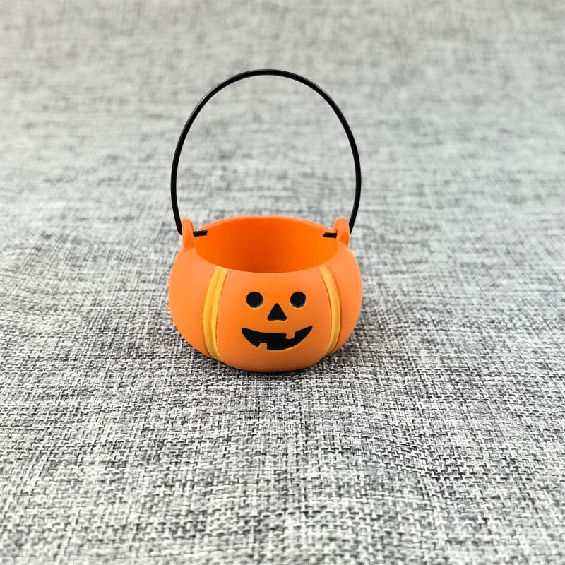 Wholesale  Themed Clown Cat Pumpkin Miniature Resin Scene Ornament For Home Decor Gift