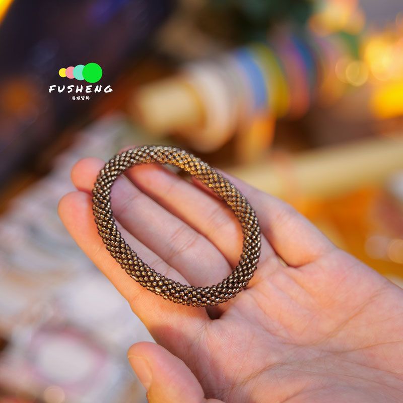 Wholesale Nepal Japanese Essential Oil Diffuser Hand-woven Solid Color Bracelet