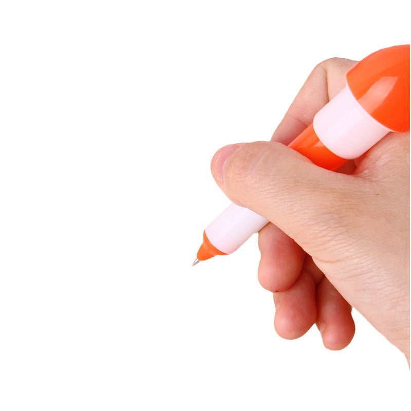 Wholesale Cute Cartoon Airplane Shape Candy Color Telescopic Ballpoint Pen