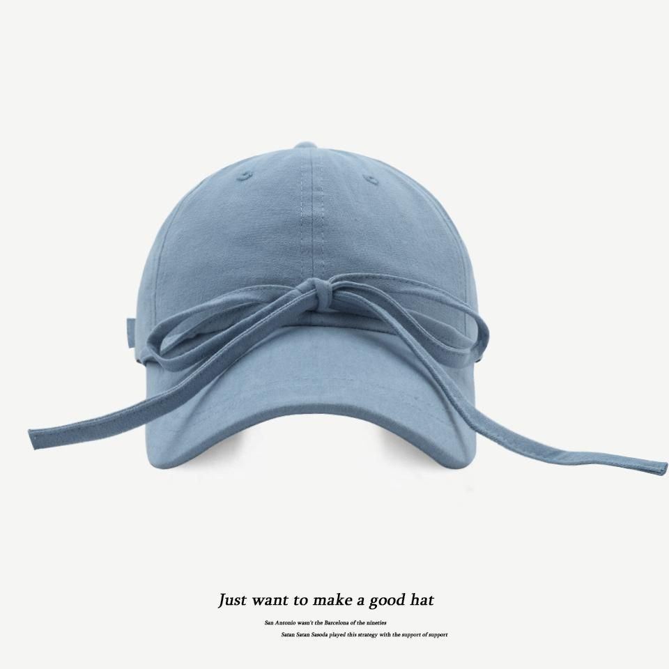 Wholesale Long Ribbon Bow Baseball Cap