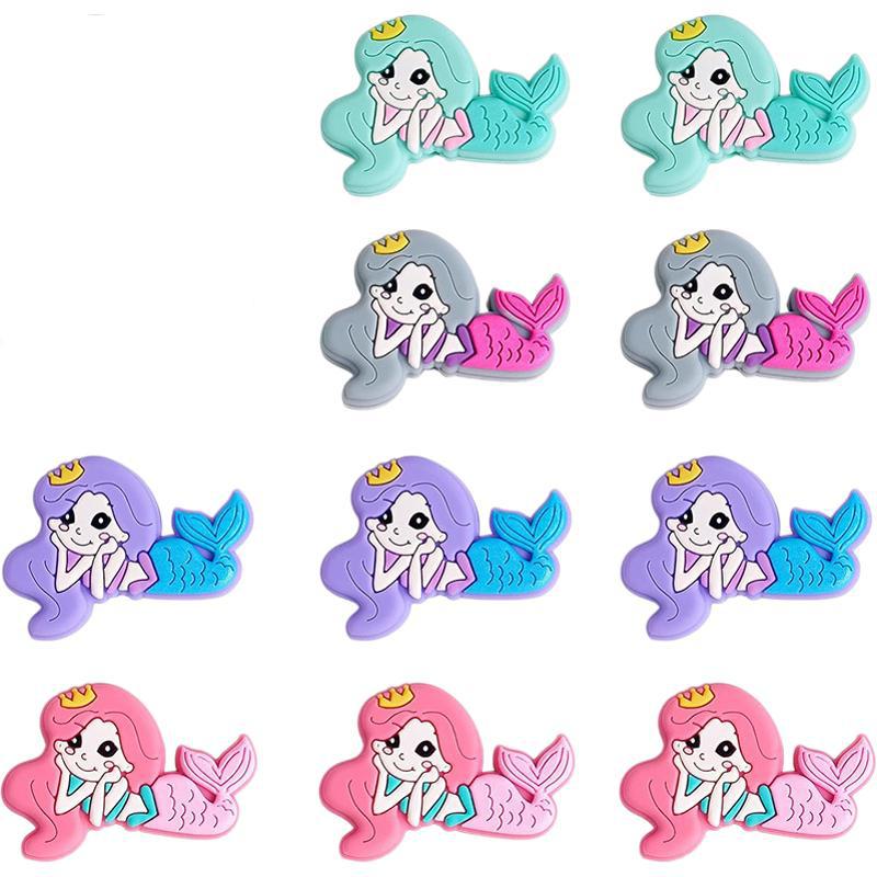 Wholesale 10pcs Cute Cartoon Focal Beads